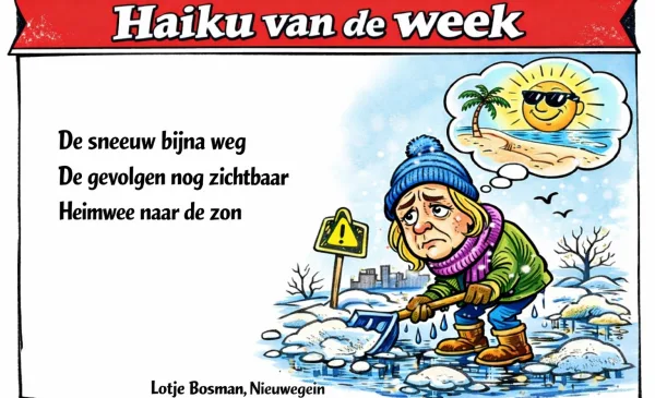 Haiku van de week: ‘Foetsie sneeuw’
