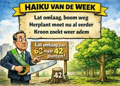 Haiku van de week: ‘Nieuwegein wil vaker bomen herplanten’