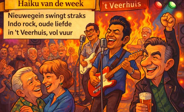 Haiku van de week: ‘RockPlace in ’t Veerhuis’