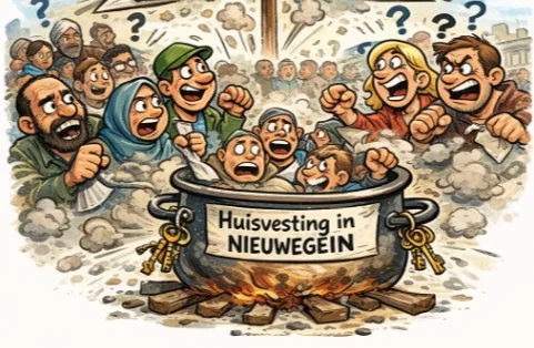 Nieuwegein zoekt ruimte die er niet is, Statushouders en Nieuwegeiners vissen in dezelfde vijver