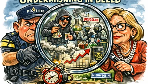 Nieuwegein ziet geregistreerde drugsmisdrijven hard stijgen, 2025 springt eruit