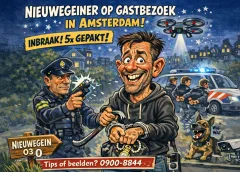 36-jarige Nieuwegeiner op uitwedstrijd en eindigt in het cellencomplex