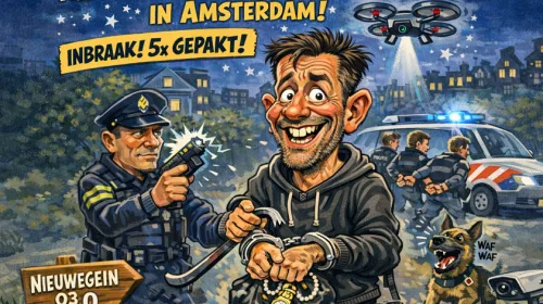 36-jarige Nieuwegeiner op uitwedstrijd en eindigt in het cellencomplex