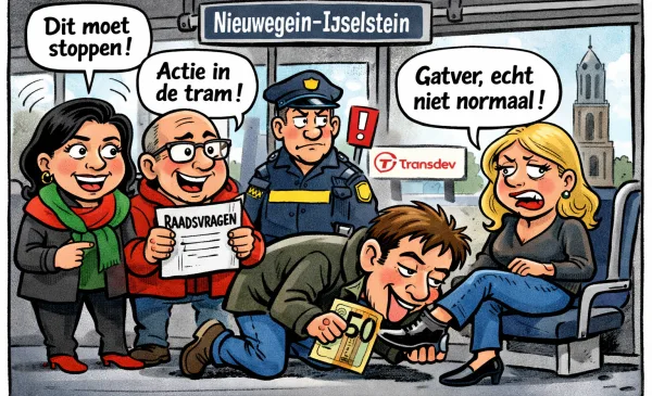 Schoenfetisj in de tram, vrouwen in Nieuwegein en IJsselstein waarschuwen voor grensoverschrijdende ‘challenge’