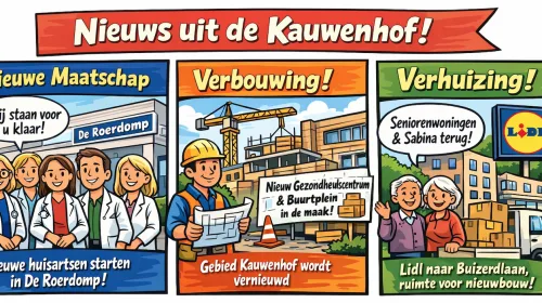 Nieuwe huisartsenmaatschap van start in Gezondheidscentrum de Roerdomp, midden in grote wijkvernieuwing