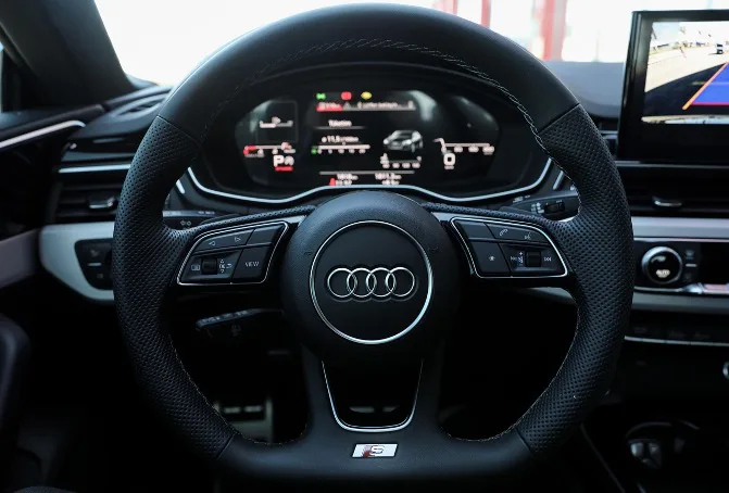 Stuur van een Audi