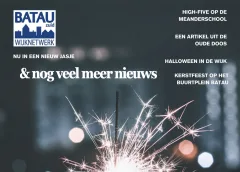 De wijkkrant voor de wijk Batau-Zuid is weer uit