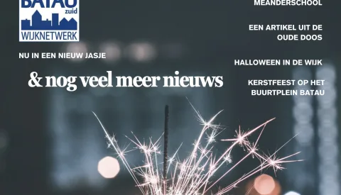 De wijkkrant voor de wijk Batau-Zuid is weer uit