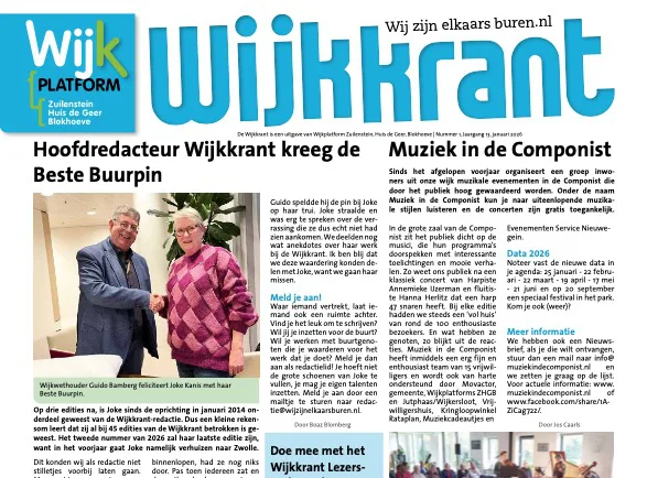 wijkkrant zuilenstein januari 2026