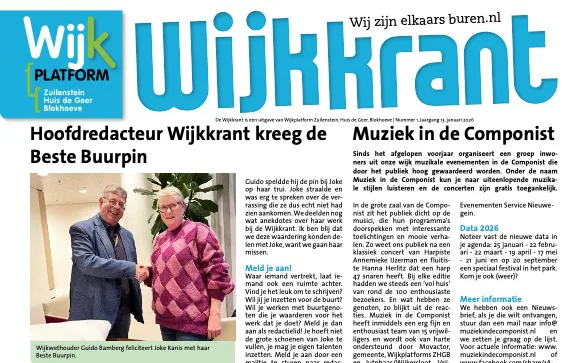 Nieuwe wijkkrant is uit: ‘Buurpin, boetes en Max Mobiel terug, dit speelt er in Zuilenstein, Huis de Geer en Blokhoeve’