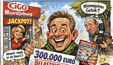 Hoofdprijs Decemberkalender van 300.000 euro verkocht in Nieuwegein