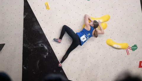 Nieuwegeinse Yara Meye naar Antwerpen voor eerste gezamenlijke BK en NK Boulder