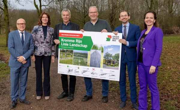 Nieuwegein tekent voor tien jaar groen en recreatie in Kromme Rijn Linie Landschap