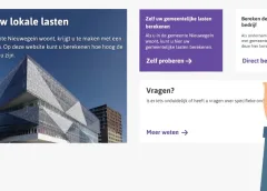 Belastingroulette in de provincie, Nieuwegein draait omhoog