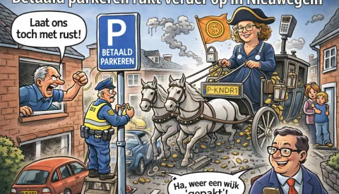 Betaald parkeren rukt verder op in Nieuwegein