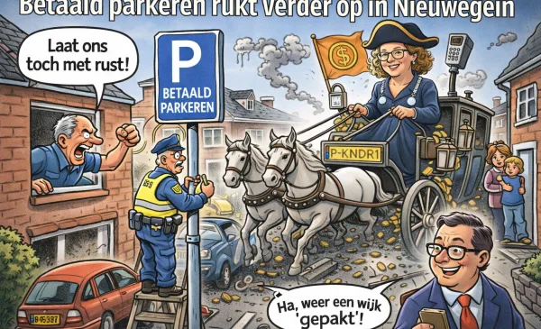 Betaald parkeren rukt verder op in Nieuwegein