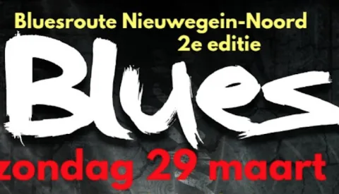 Nieuwegein-Noord kleurt blauw, Bluesroute maakt de locaties bekend