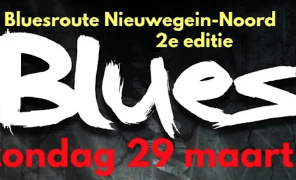Nieuwegein-Noord kleurt blauw, Bluesroute maakt de locaties bekend