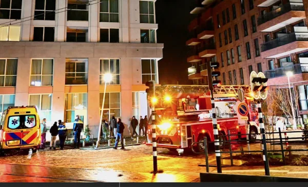 Onrustige nacht in wooncomplex aan de Weverstede door brandmelding