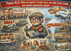 Tinus A.I: ‘Nieuwegein zegt nee, en de rest zegt, we gaan gewoon door’