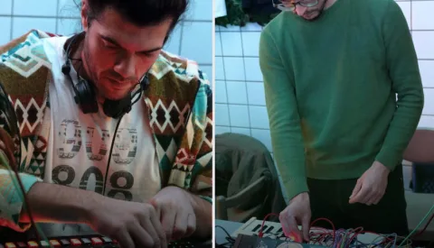 Dansen op live elektro in ZeepLAB, het alternatieve Valentijnsuitje