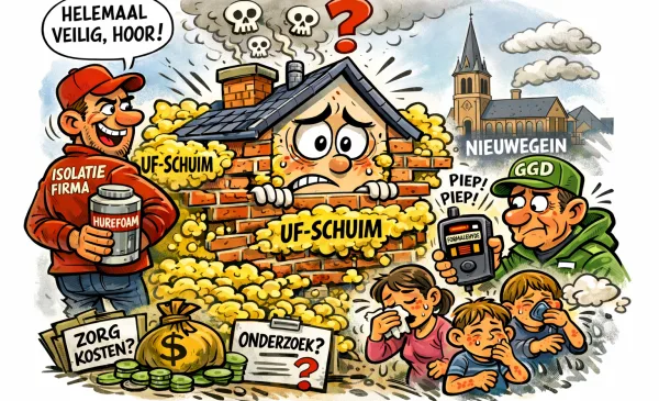 Zit uw muur vol Hurefoam? Laat van u horen