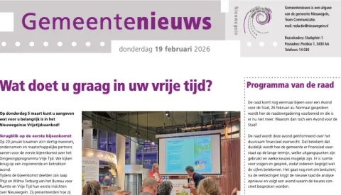 Gemeentenieuws online