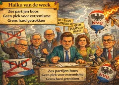 Haiku van de week: ‘Politiek zegt NEE! tegen de nummer twee’