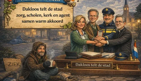 Haiku van de week: ‘Dakloos telt de stad in Nieuwegein’