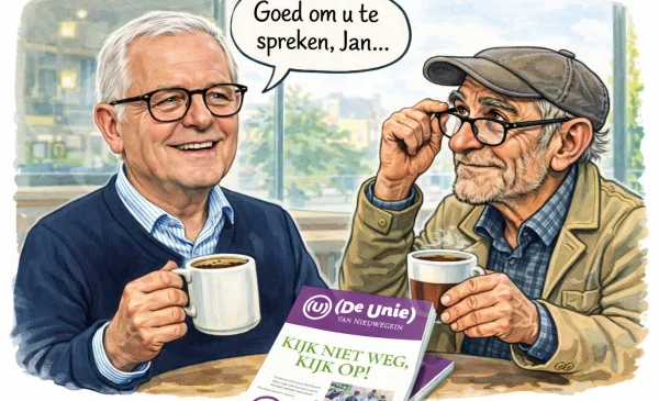 Jan met de Pet: ‘Kijk niet weg, kijk op. Maar wie kijkt er eigenlijk mee?’