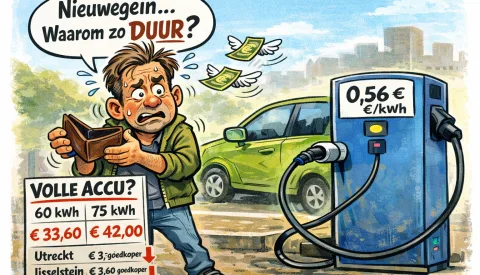Nieuwegein ………….. waarom is elektrisch laden hier zo duur?