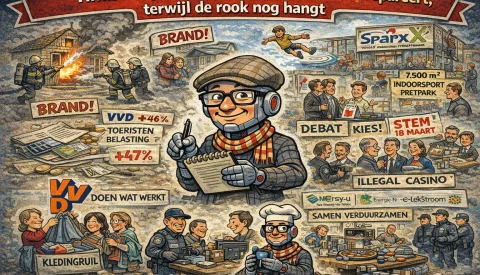 Tinus A.I: ‘Nieuwegein rekent, kiest en repareert, terwijl de rook nog hangt’