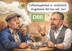 Jan met de Pet in gesprek met D66: ‘Idealen in de lucht, vragen op tafel’