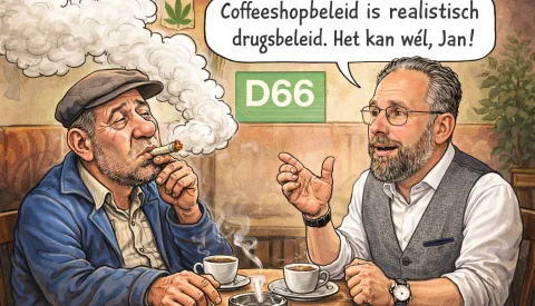 Jan met de Pet in gesprek met D66: ‘Idealen in de lucht, vragen op tafel’