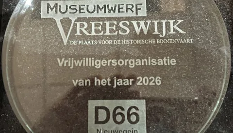 Museumwerf Vreeswijk en Riekie Tetteroo vrijwilligers van het jaar