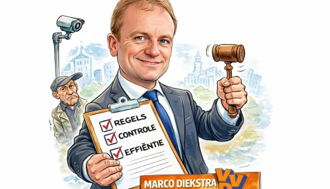 Jan met de Pet: ‘Grip, regels en efficiëntie, zo ziet de VVD haar stad’