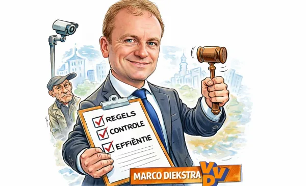 Jan met de Pet: ‘Grip, regels en efficiëntie, zo ziet de VVD haar stad’