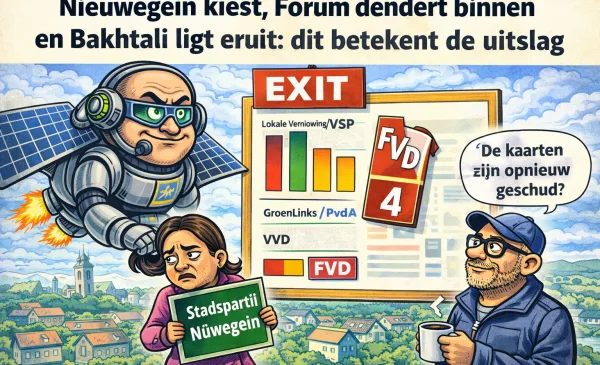 Column Tinus A.I: ‘Nieuwegein kiest, Forum dendert binnen en Bakhtali ligt eruit: dit betekent de uitslag’