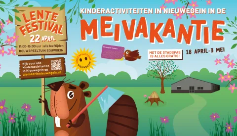Van toneel tot Lentefestival, meivakantie zit vol kinderactiviteiten in Nieuwegein