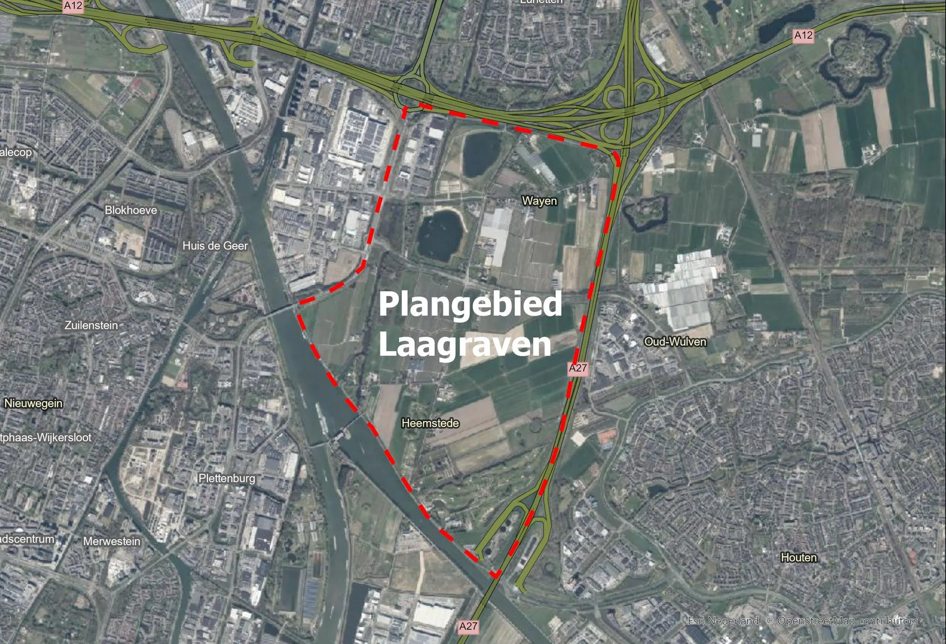 Plangebied Laagraven