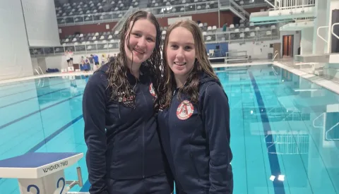 Nieuwegeinse schoonspringers pakken goud en podiumplaatsen op Open NK Masters