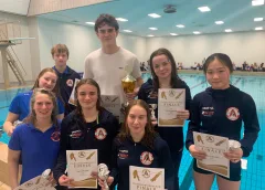 Clubkampioenschappen schoonspringen 2026, Daan Willemen overall winnaar bij Aquarijn