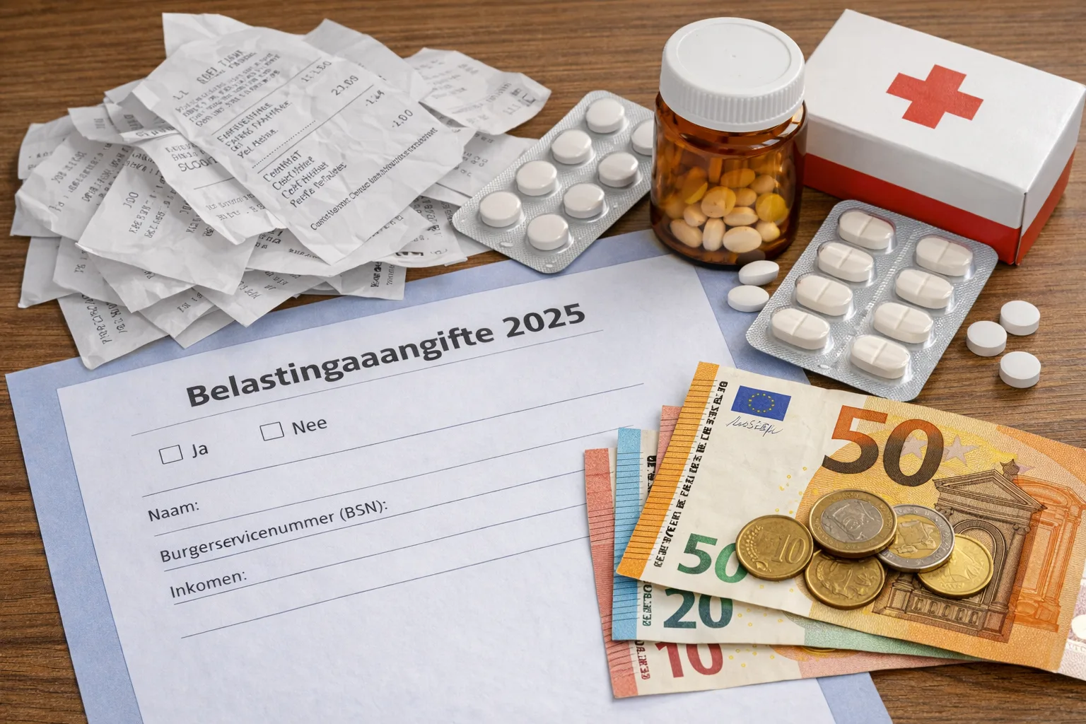 Belastingaangifte met zorgkosten