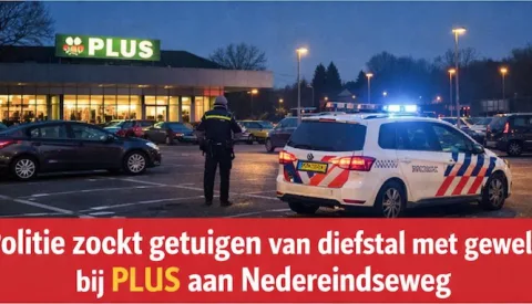 Slachtoffer meegesleurd door auto na diefstal bij PLUS, politie zoekt getuigen