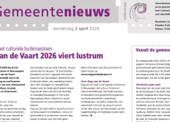 Gemeentepagina weer uit, dit staat er nu in voor Nieuwegein