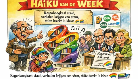 Haiku van de week: ‘Een nieuwe kast in de Bibliotheek van Nieuwegein’