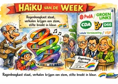 Haiku van de week: ‘Een nieuwe kast in de Bibliotheek van Nieuwegein’