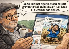 Jan met de Pet: ‘Graaf maar lekker door’