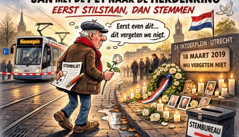 Zeven jaar na tramaanslag Utrecht: ook Nieuwegein werd die dag geraakt