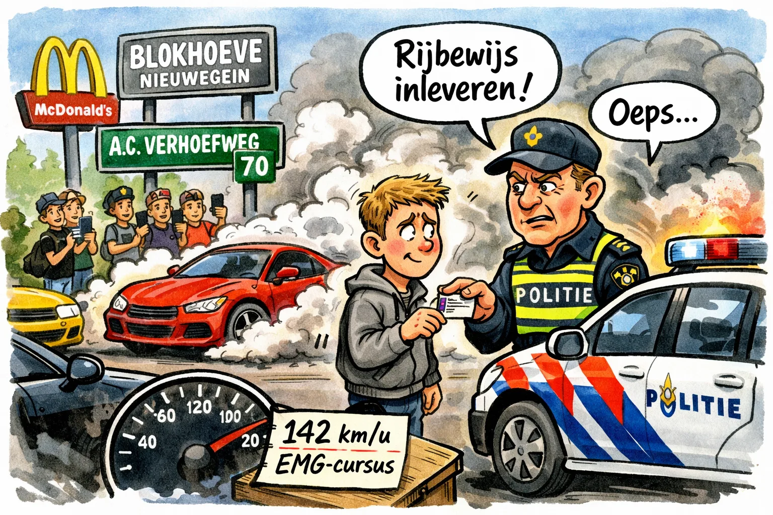 karikatuur carmeeting